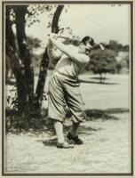 Original framed photograph of Bobby Jones, signed