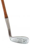 Mashie-niblick with bent hosel