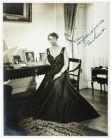 White House photo portrait by Bachrach, inscribed by First Lady Eleanor Roosevelt