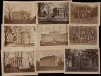 Nine photographs of Princeton University from 1873