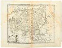 A New & Accurate Map of Asia Drawn from Actual Surveys and otherwise Collected from Journal; assisted by the Most approved Modern Maps & Charts