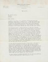 Typed Letter Signed from Bobby Jones to Hollis Lanier regarding investing in Coca-Cola