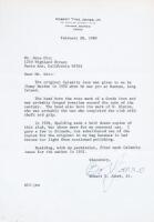 Typed Letter Signed by Bobby Jones to Gene Hitt discussing the Calamity Jane