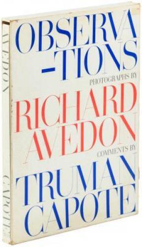 Observations: Photographs by Richard Avedon, Comments by Truman Capote [cover title]