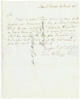 Washington heir seeks Chinese trees for Mt. Vernon, 1831 letter