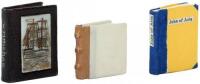 Three miniature books