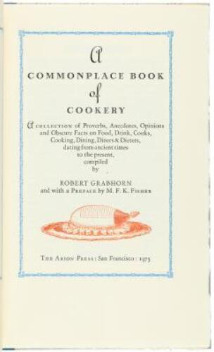 A Commonplace Book of Cookery