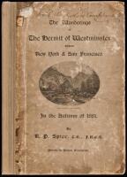 The Wanderings of the Hermit of Westminster between New York and San Francisco In The Autumn of 1881