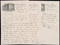 Autograph Letter, signed only with initials, regarding appointment to the U.S. Delegation to the Bering Sea Arbitration