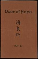 Door of Hope Shanghai: Twelfth Annual Report 1912