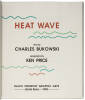 Heat Wave - One of about 20 review copies - 2