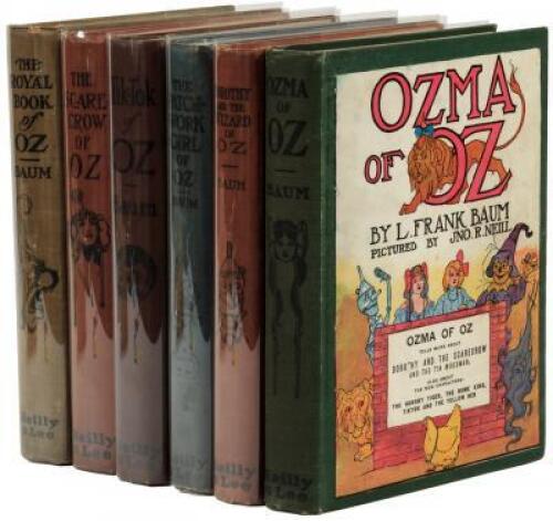 Six Oz titles by L. Frank Baum