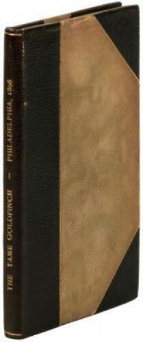 The Tame Goldfinch, or, The Unfortunate Neglect