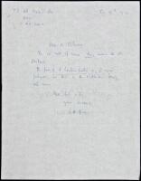 Autograph Letter Signed by W.H. Auden, to a Mr. Robinson