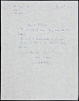 Autograph Letter Signed by W.H. Auden, to a Mr. Robinson