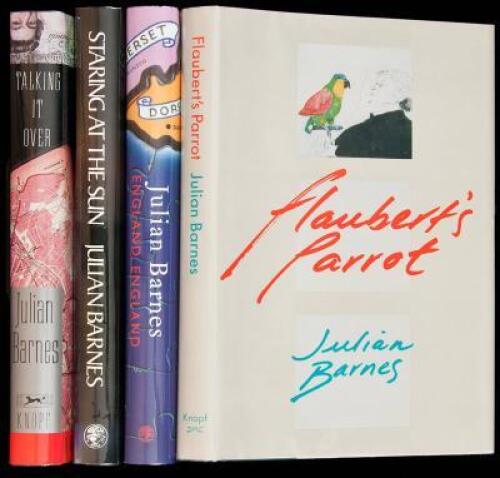 Four titles by Julian Barnes, two of them signed