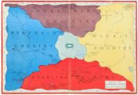 Map of the Marvelous Land of Oz Drawn by Prof. Wogglebug, T.E.