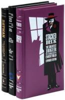 Three volumes featuring Batman and the Joker