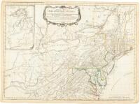 The American Military Pocket Atlas; being an Approved Collection of Correct Maps, both General and Particular, of the British Colonies; Especially those which now are, or probably may be the Theatre of War...