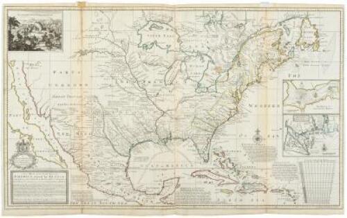 A New Map of the North Parts of America claimed by France under ye names of Louisiana, Mississippi, Canada and New France with ye Adjoyning Territories of England and Spain