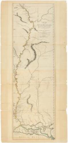 Course of the River Mississippi, from the Balise to Fort Chartres; Taken on an Expedition to the Illinois, in the latter-end of the year 1765