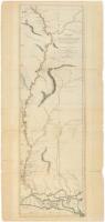 Course of the River Mississippi, from the Balise to Fort Chartres; Taken on an Expedition to the Illinois, in the latter-end of the year 1765