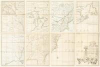 Amerique Septentrionale avec les Routes, Distances en miles, Villages et Etablissements François et Anglois Par le Docteur Mitchel Traduit de l'Anglois