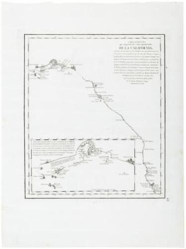 Carta Reducida que comprénde las costas septentrionales De La California, contenidas entre el grado 36 y el 61 de latitud norte, descubiertas el año de 1775 y el de 1779 en las expediciones que de órden del Soberano se dispusieron para dichos descubrimien