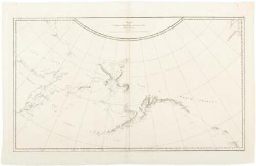Chart of the NW Coast of America and the NE Coast of Asia Explored in the Years 1778 & 1779. The Unshaded Parts of the Coast of Asia are Taken from a M.S. Chart Received from the Russians