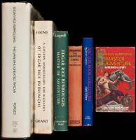 Four volumes on Edgar Rice Burroughs and his writings - plus two others
