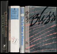 Four volumes by Peter Carey, two of them signed