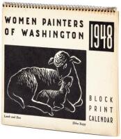 Women Painters of Washington. 1948 Block Print Calendar