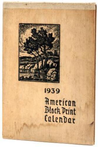 American Block Print Calendar, 1939