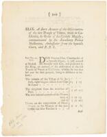 A short account of the observations of the late transit of Venus, made in California, by Order of his Catholic Majesty; communicated by his Excellency Prince Masserano, Ambassador from the Spanish Court, and F.R.S. Read Nov. 22, 1770