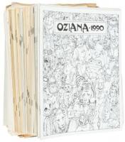 Collection of Oziana magazine and Oz Calendars