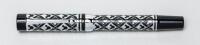 Colibri: Ballpen in polished black resin and chrome