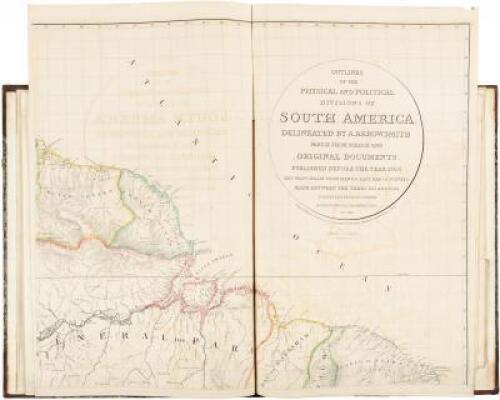 Atlas to Thompson's Alcedo; or Dictionary of America & West Indies; collated with all the most recent authorities, and composed chiefly from scarce and original documents, for that work, by A. Arrowsmith, Hydrographer to His Royal Highness the Prince Rege