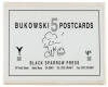 5 Bukowski Post Cards