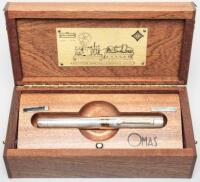 Omas: Guglilemo Marconi Silver Limited Edition 2800 Fountain Pen