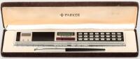 Parker: Desk Set - Ballpen with ruler, calculator and clock