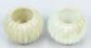 Pair of Mogul India jadeite water cups - 2