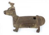 Iranian, portion of lock animal, 9th century