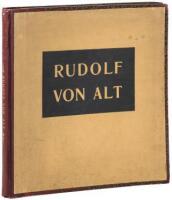 Öffentliche Versteigerung des Künstlerischen Nachlasses von Rudolf von Alt, in der Galerie H.O. Miethke