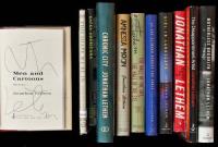 Fourteen works by Jonathan Lethem - all signed