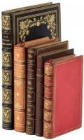 Five finely bound volumes