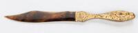 Letter Opener: 19th Century Bowie Knife