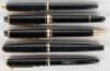 Montblack: Meisterstruck Fountain Pen plus four others