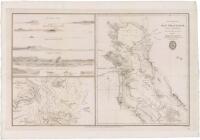 The Harbour of San Francisco, Nueva California [on sheet with] The Entrance of San Francisco Harbour [and selection of coastal profiles and views]