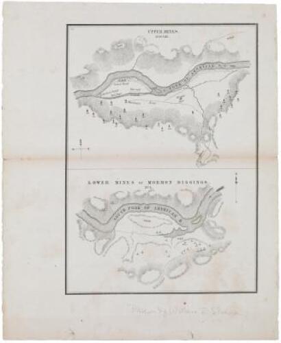 Upper Mines. Nos. 1 & 8 [on same sheet as] Lower Mines or Mormon Diggings. No. 3