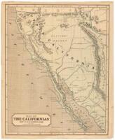 Map of the Californias by T.J. Farnham